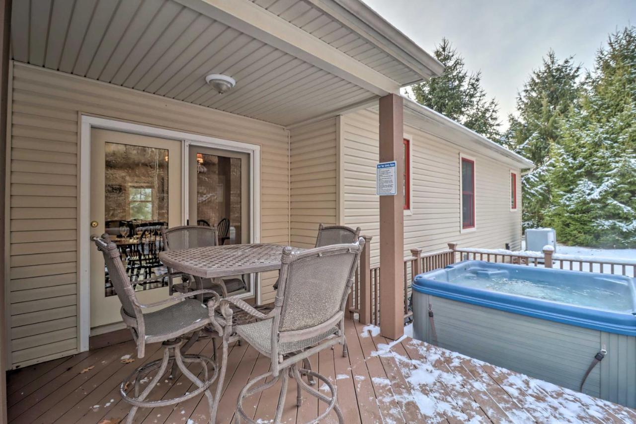 Lake Harmony Home With Hot Tub Less Than Half Mi To Ski! Buitenkant foto